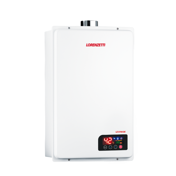 AQUECEDOR DE ÁGUA A GÁS DIGITAL, LORENZETTI, 37l/min, LZ3700DE, GLP