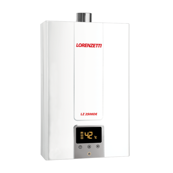 AQUECEDOR DE ÁGUA A GÁS DIGITAL, LORENZETTI, 25l/min, LZ2500DE, GLP