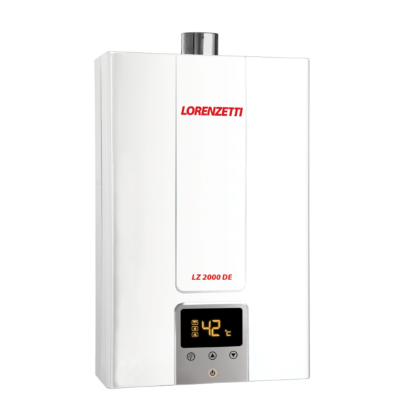 AQUECEDOR DE ÁGUA A GÁS DIGITAL, LORENZETTI, 20l/min, LZ2000DE, GLP